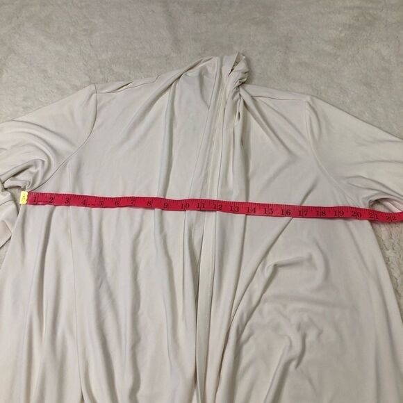 Bailey Creamy White Long Cardigan - Picture 10 of 11